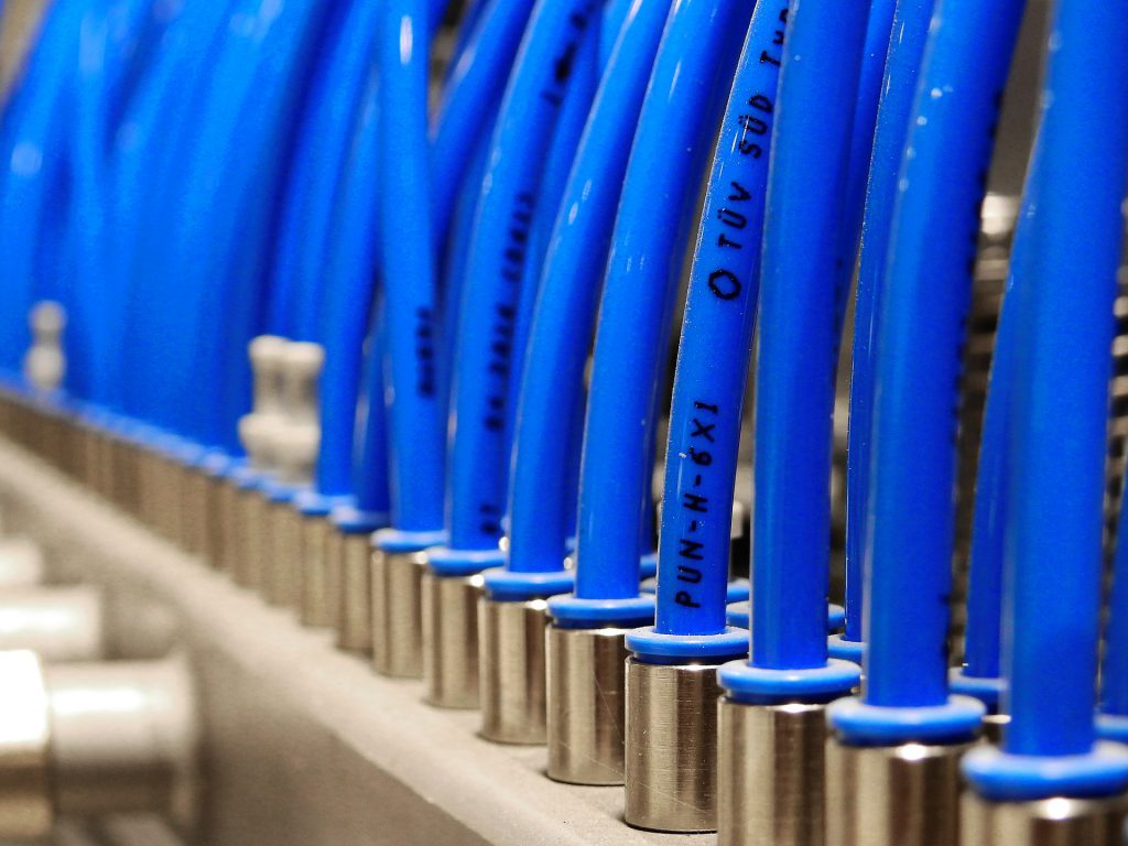 Złączki pneumatyczne wtykowe